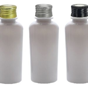 520 Frasco Plástico Branco Pet 140ml Tamp Alumínio C/ F Aro