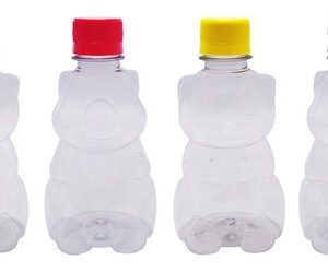 144 Frascos Plástico Cristal Pet 300ml Tampa Rosca Lacre Zoo