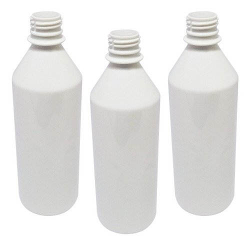 765 Frasco Plástico Branco Pet 500ml Batoque 12 Furos Cos