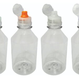 362 Frasco Plástico Cristal 250ml Pet Tamp Sport Fliptop Far