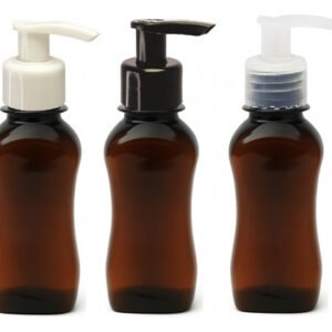 232 Frascos Plástico Ambar 120ml Válvula Bico Pato S Cat