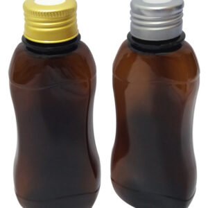 1260 Frasco Plástico Âmbar Pet 200ml Tampa Difusor C/ F Cat