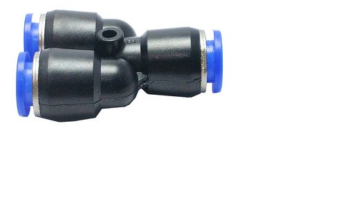 200 Conexão Pneumática Uniao Y 1 Entrada 2 Saidas Tubo 8mm - Imagem 3