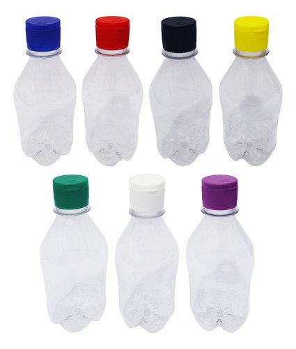 972 Frascos Plástico Cristal Pet 350ml C/ Tampa Fliptop Agu - Imagem 3