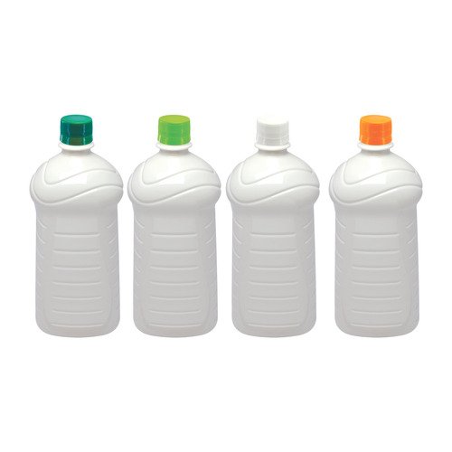 138 Frascos Plástico Branco Pet De 1l Tampa Rosca Lacre Sab - Imagem 2