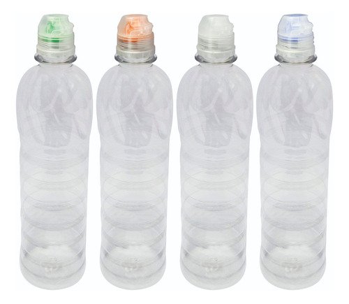 684 Frascos Cristal Pet 500ml Tampa Sport Fliptop Lim - Imagem 2