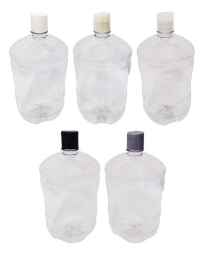 225 Frascos Plástico Cristal Pet De 2l Com Tampa Disktop Gro - Imagem 3