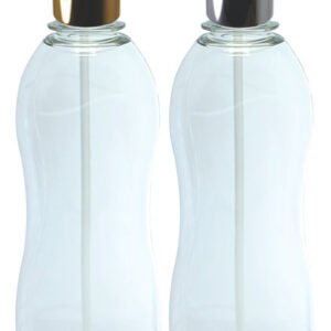 792 Frascos Plásticos Cristal Pet 360ml Válvula Spray L Cat