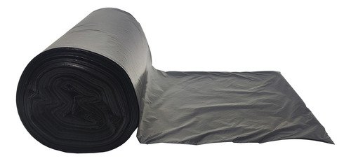 125 Unidades Saco De Lixo Em Rolo 100 Litros Preto 75x105cm