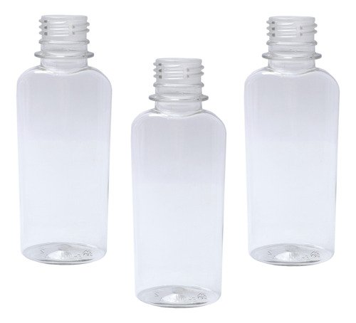 552 Frascos Plástico Cristal Pet 140ml Sem Tampas Aro