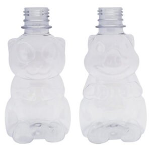 20 Frascos Plástico Cristal Pet 300ml Vazios Sem Tampas Zoo