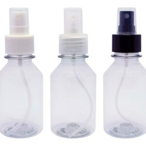 363 Frascos Plásticos Cristal Pet 120ml Válvula Spray S Far