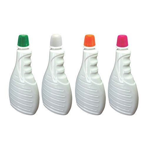 200 Frascos Plástico Branco Pet 500ml Com Tampa Dosadora Bor - Imagem 2