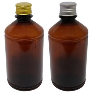 678 Frasco Plástico Âmbar Pet 500ml Tampa L Batoque Far