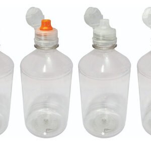 678 Frascos Cristal Pet 500ml Tampa Sport Fliptop Far