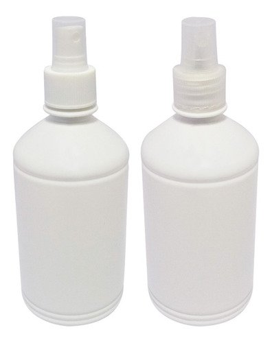 678 Frascos Plásticos Branco Pet 500ml Válvula Spray S Far