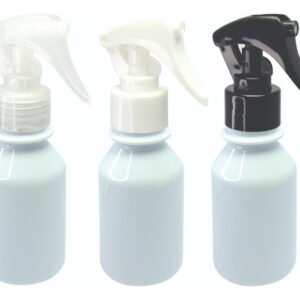 172 Frascos Plásticos Branco 100ml Válvula Mini Gatilho Far