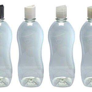 170 Frascos Plástico Cristal Pet 750ml Com Tampa Disktop Cat