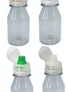 20 Frascos Plásticos Cristal 60ml Squeeze Sport Far