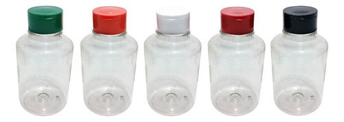351 Frascos Plástico Cristal Pet 330ml Tampa Peneira Sup - Imagem 2
