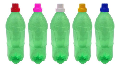 168 Frasco Plástico Verde Pet 2l Tampa Dosadora 30ml Ref