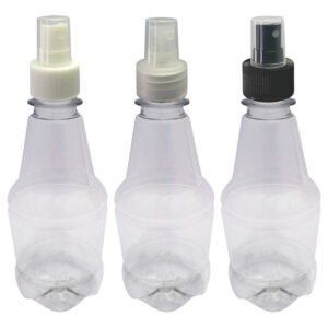 16 Frasco Plástico Cristal Pet 300ml Válvula Spray S Gr2