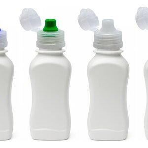 400 Frascos Plástico Branco Pet 120ml Sport Fliptop Cat