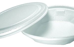 300 Marmitex Branca Isopor 188x40mm 500ml Bom Apetite Bm550q