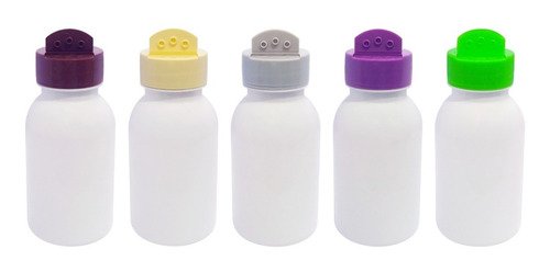 228 Frascos Plástico Branco Pet 200ml Tempero Fliptop Det - Imagem 3