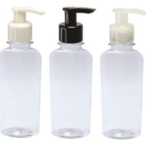 306 Frasco Plástico Cristal Pet 140ml Válv Bico Pato S Aro