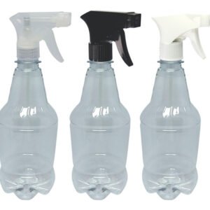 39 Frascos Plástico Cristal Pet 500ml Válvula Gatilho Gr2