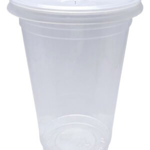 1000 Copos Descartáveis Plásticos Tampa C/ Furo Pp 300/330ml