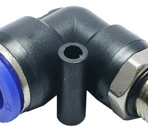 100 Conexão Pneumática Cotovelo Macho Rosca 1/4 X Tubo 12mm