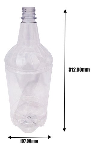 2 Frascos Plástico Cristal 2l Tampa Difusor Varetas Gr2 - Imagem 5