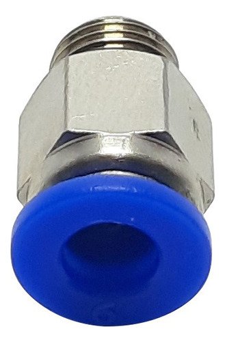 1 Conexão Pneumática Reta Macho Rosca 1/8 X Tubo 6mm - Imagem 4