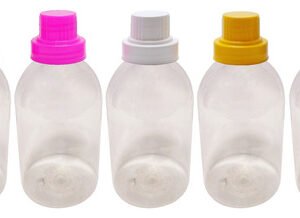 212 Frasco Plástico Cristal Pet 500ml Tamp Dosadora 30ml Sab