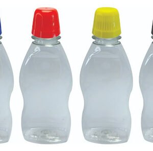 34 Frascos Cristal 190ml Pet C/ Tampa Dosadora Mol