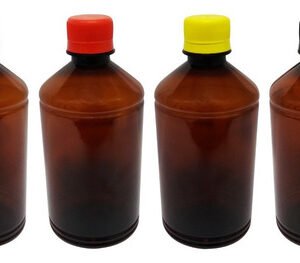 678 Frasco Plástico Âmbar Pet 500ml Tampa S Batoque Far