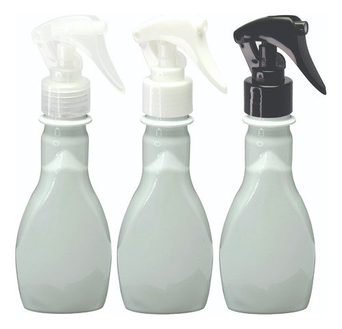 240 Frasco Plástico Branco 200ml Pet Válv Mini Gatilho Mol