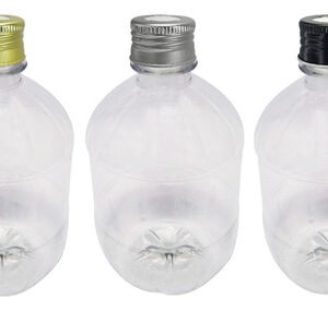 686 Frasco Plástico Cristal Pet 500ml Tampa Difusor C/ F Cac