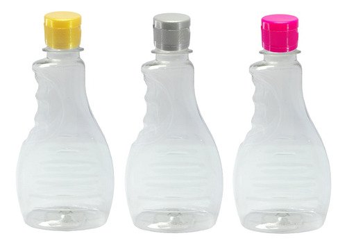 280 Frascos Plástico Cristal Pet 300ml Fliptop Batoque Bor - Imagem 6