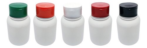32 Frascos Plástico Branco Pet 150ml Tampa Peneira Sup - Imagem 2