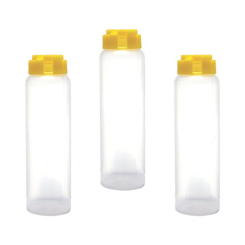 45 Frascos Flaconete Pp Incolores 10ml Tampa Batoque Lacre