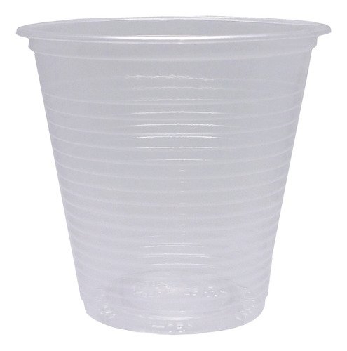 2500 Copos Descartáveis Plásticos Pp Cristal C/ Tampa 150ml - Imagem 3