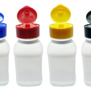 243 Frascos Plástico Branco Pet 200ml Fliptop C/ Rosca Qua