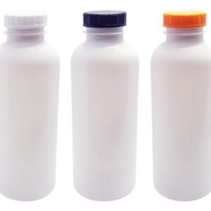 289 Frasco Plástico Branco Pet 500ml Tam Rosca S/ Lacre Det