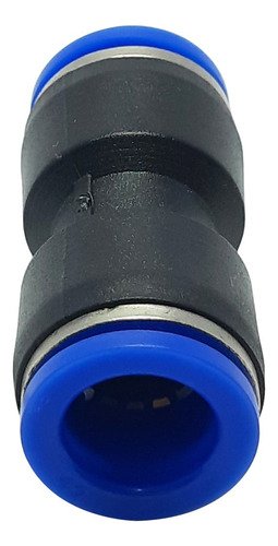 100 Conexão Pneumática Uniao Reta Tubo 12mm - Imagem 2