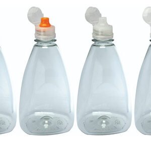 588 Frascos Cristal Pet 500ml Tampa Sport Fliptop Pir