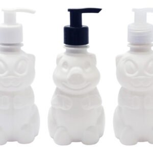 138 Frascos Plástico Branco 300ml Válvula Bico Pato S Zoo