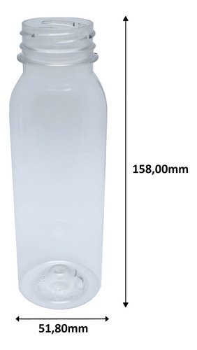 32 Frascos Plástico Cristal Pet 250ml Vazios Sem Tampas Det - Imagem 2